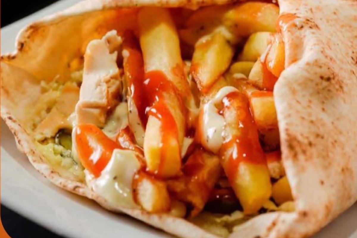 Pommes wrap